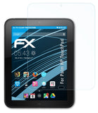 Schutzfolie atFoliX kompatibel mit Palm HP TouchPad, ultraklare FX (2X)