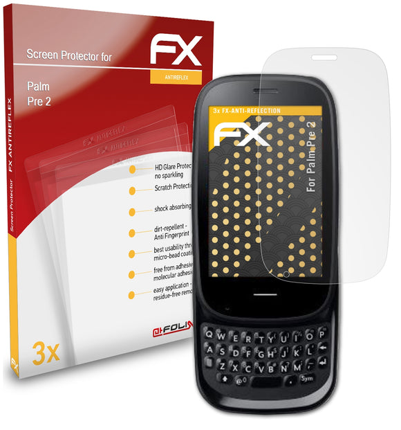 atFoliX FX-Antireflex Displayschutzfolie für Palm Pre 2