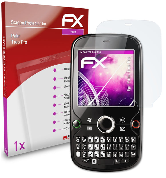 atFoliX FX-Hybrid-Glass Panzerglasfolie für Palm Treo Pro