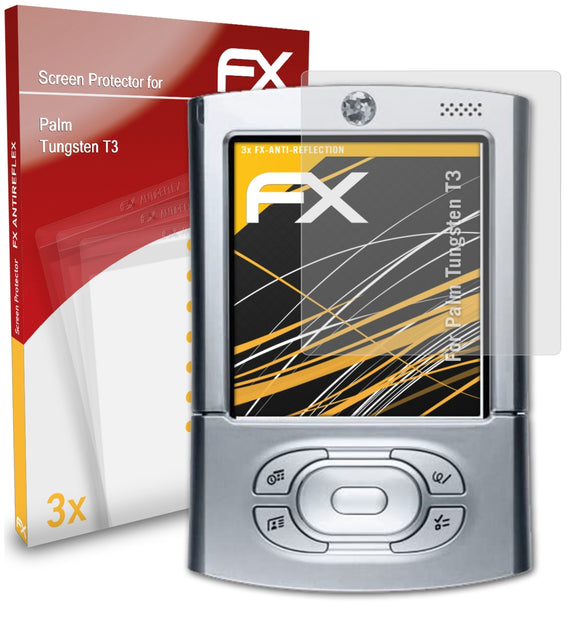atFoliX FX-Antireflex Displayschutzfolie für Palm Tungsten T3