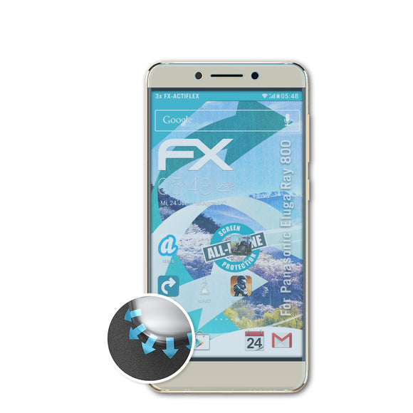 atFoliX FX-ActiFleX Displayschutzfolie für Panasonic Eluga Ray 800
