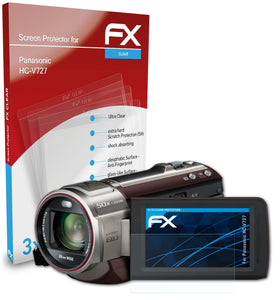 atFoliX FX-Clear Schutzfolie für Panasonic HC-V727