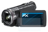 Schutzfolie atFoliX kompatibel mit Panasonic HC-X800 / HC-X810, ultraklare FX (3X)