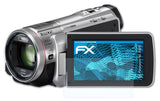 atFoliX Schutzfolie kompatibel mit Panasonic HC-X929, ultraklare FX Folie (3X)