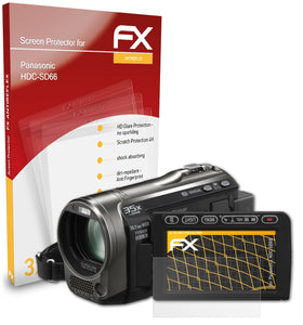 atFoliX FX-Antireflex Displayschutzfolie für Panasonic HDC-SD66