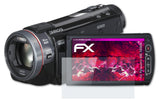 Glasfolie atFoliX kompatibel mit Panasonic HDC-SD909, 9H Hybrid-Glass FX