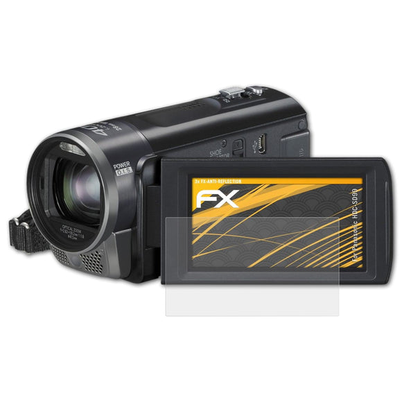 atFoliX FX-Antireflex Displayschutzfolie für Panasonic HDC-SD99