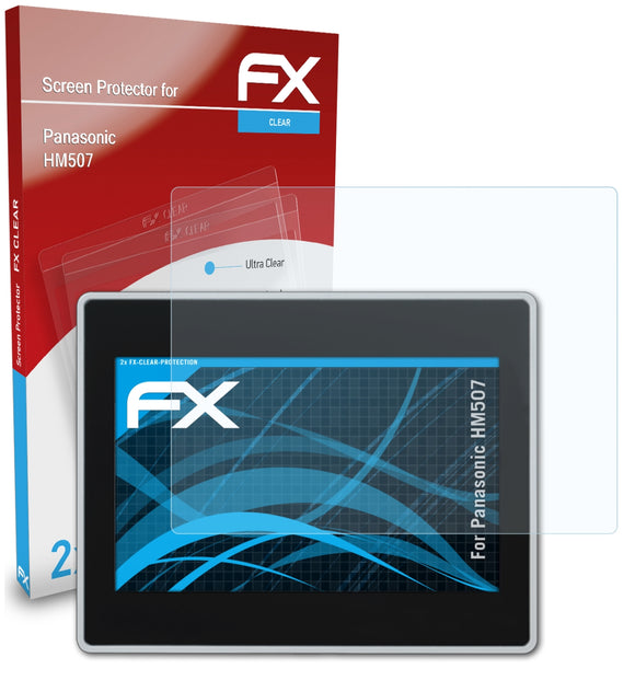 atFoliX FX-Clear Schutzfolie für Panasonic HM507