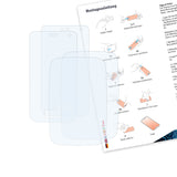 Lieferumfang von Panasonic KX-PRX120 Basics-Clear Displayschutzfolie, Montage Zubehör inklusive