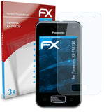 atFoliX FX-Clear Schutzfolie für Panasonic KX-PRX120