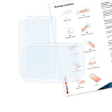 Lieferumfang von Panasonic KX-PRX150 Basics-Clear Displayschutzfolie, Montage Zubehör inklusive