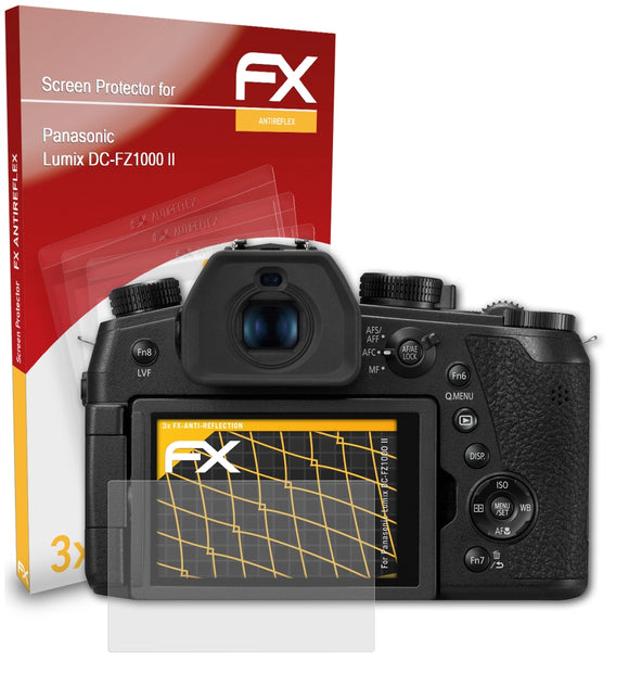 atFoliX FX-Antireflex Displayschutzfolie für Panasonic Lumix DC-FZ1000 II