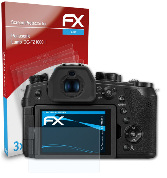 atFoliX FX-Clear Schutzfolie für Panasonic Lumix DC-FZ1000 II