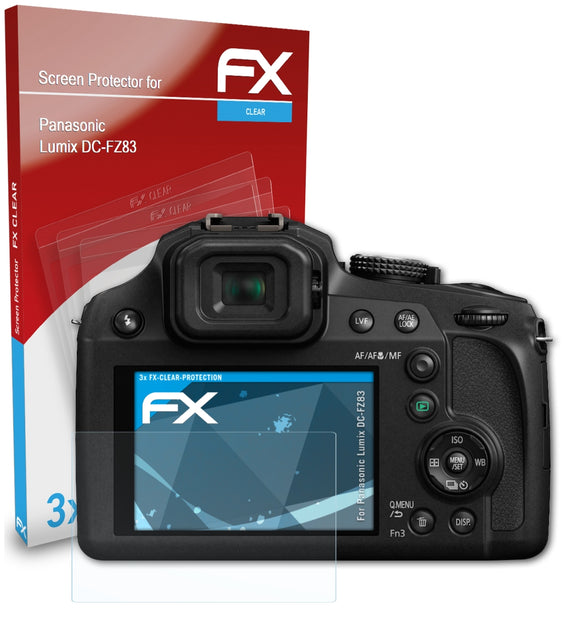 atFoliX FX-Clear Schutzfolie für Panasonic Lumix DC-FZ83