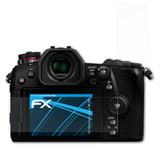 Schutzfolie atFoliX kompatibel mit Panasonic Lumix DC-G9, ultraklare FX (3er Set)