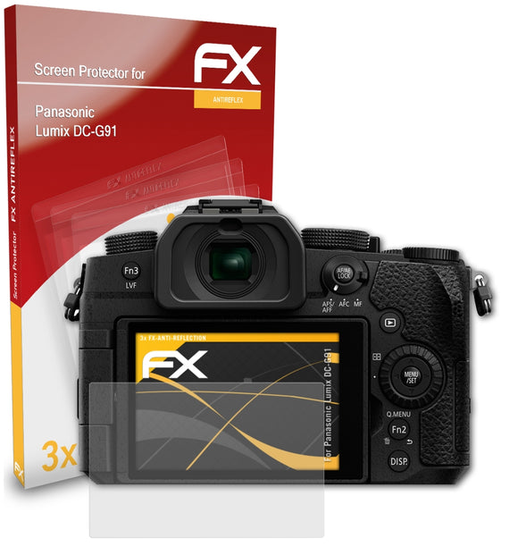 atFoliX FX-Antireflex Displayschutzfolie für Panasonic Lumix DC-G91