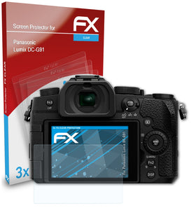 atFoliX FX-Clear Schutzfolie für Panasonic Lumix DC-G91