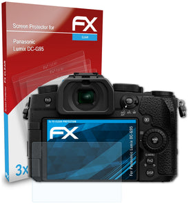 atFoliX FX-Clear Schutzfolie für Panasonic Lumix DC-G95