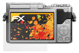 Panzerfolie atFoliX kompatibel mit Panasonic Lumix DC-GX880, entspiegelnde und stoßdämpfende FX (3X)