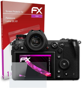 atFoliX FX-Hybrid-Glass Panzerglasfolie für Panasonic Lumix DC-S1