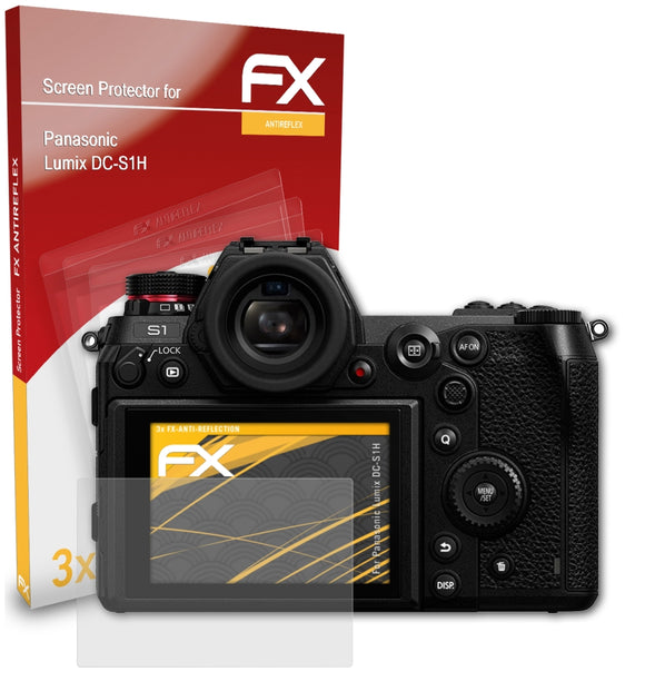 atFoliX FX-Antireflex Displayschutzfolie für Panasonic Lumix DC-S1H