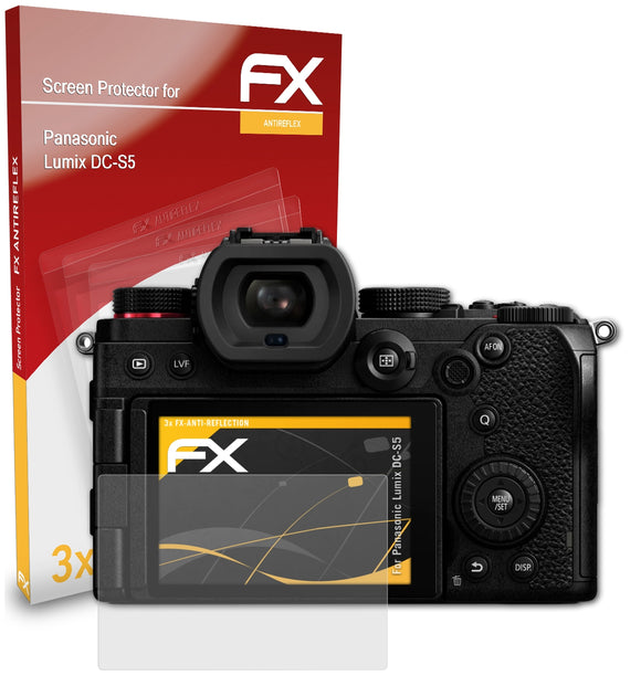 atFoliX FX-Antireflex Displayschutzfolie für Panasonic Lumix DC-S5