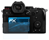 Schutzfolie atFoliX kompatibel mit Panasonic Lumix DC-S5, ultraklare FX (3X)