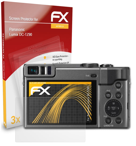 atFoliX FX-Antireflex Displayschutzfolie für Panasonic Lumix DC-TZ90