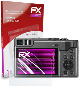 atFoliX FX-Hybrid-Glass Panzerglasfolie für Panasonic Lumix DC-TZ90