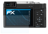 Schutzfolie atFoliX kompatibel mit Panasonic Lumix DC-TZ96, ultraklare FX (3X)