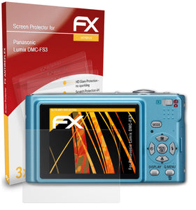 atFoliX FX-Antireflex Displayschutzfolie für Panasonic Lumix DMC-FS3