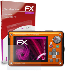 atFoliX FX-Hybrid-Glass Panzerglasfolie für Panasonic Lumix DMC-FT2