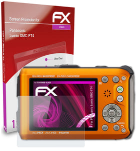 atFoliX FX-Hybrid-Glass Panzerglasfolie für Panasonic Lumix DMC-FT4