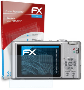 atFoliX FX-Clear Schutzfolie für Panasonic Lumix DMC-FX37
