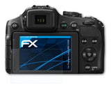 Schutzfolie atFoliX kompatibel mit Panasonic Lumix DMC-FZ200, ultraklare FX (3X)