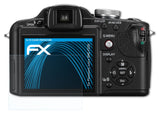 Schutzfolie atFoliX kompatibel mit Panasonic Lumix DMC-FZ28, ultraklare FX (3X)