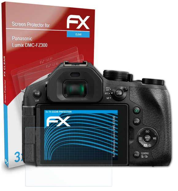 atFoliX FX-Clear Schutzfolie für Panasonic Lumix DMC-FZ300