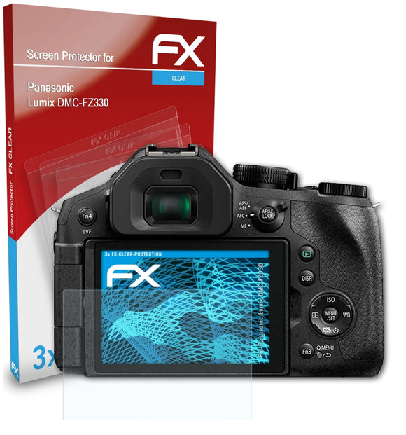 atFoliX FX-Clear Schutzfolie für Panasonic Lumix DMC-FZ330