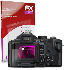 atFoliX FX-Hybrid-Glass Panzerglasfolie für Panasonic Lumix DMC-FZ50