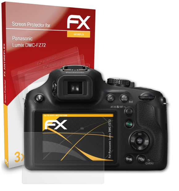 atFoliX FX-Antireflex Displayschutzfolie für Panasonic Lumix DMC-FZ72