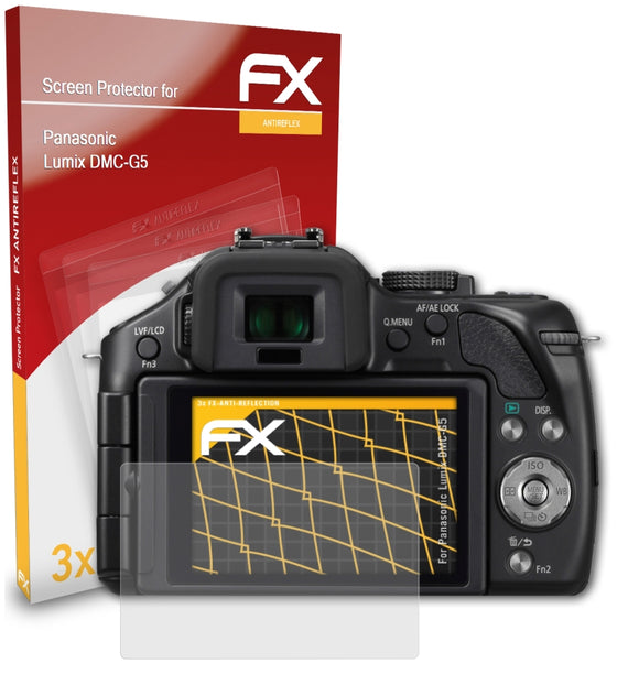 atFoliX FX-Antireflex Displayschutzfolie für Panasonic Lumix DMC-G5