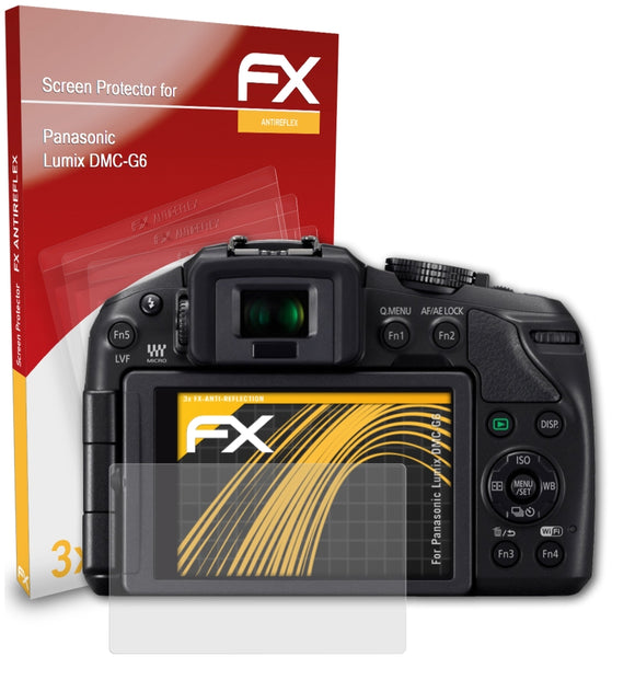 atFoliX FX-Antireflex Displayschutzfolie für Panasonic Lumix DMC-G6