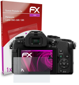 atFoliX FX-Hybrid-Glass Panzerglasfolie für Panasonic Lumix DMC-G80 / G85