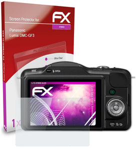 atFoliX FX-Hybrid-Glass Panzerglasfolie für Panasonic Lumix DMC-GF3