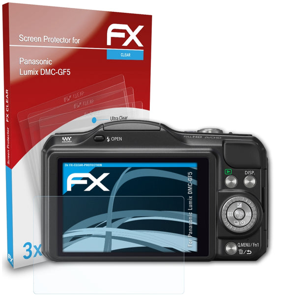 atFoliX FX-Clear Schutzfolie für Panasonic Lumix DMC-GF5