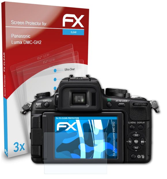 atFoliX FX-Clear Schutzfolie für Panasonic Lumix DMC-GH2