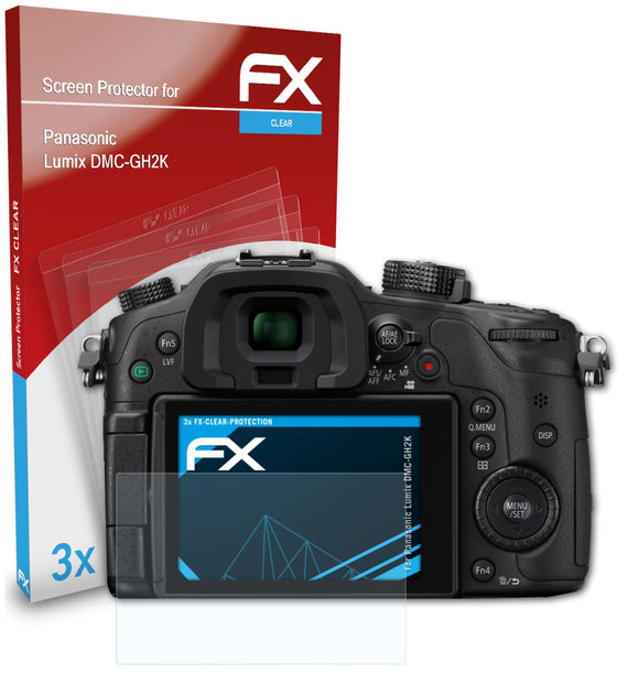 atFoliX FX-Clear Schutzfolie für Panasonic Lumix DMC-GH2K