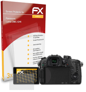 atFoliX FX-Antireflex Displayschutzfolie für Panasonic Lumix DMC-GH4