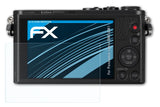 Schutzfolie atFoliX kompatibel mit Panasonic Lumix DMC-GM1, ultraklare FX (3X)