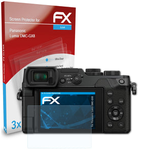 atFoliX FX-Clear Schutzfolie für Panasonic Lumix DMC-GX8